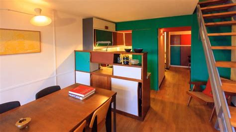 Le Corbusier S Interior Realised By Philipp Mohr At Unité D Habitation