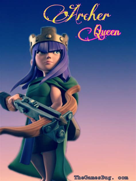 archer queen wiki clash  clans thegamesbug