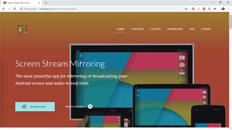 screen mirroring software  windows