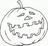 Pumpkin Coloring Pages Halloween Print Printable Kids Outline Pumpkins Drawing Color Scary Preschoolers Simple Clipart Template Blank Smiling Clipartpanda Line sketch template