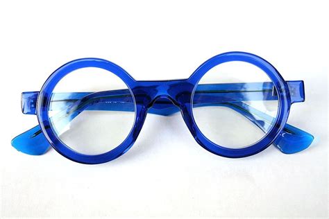 “alexander Hi Tek” Hi Tek Round Clear Plastic Frame Glasses Clear Lens