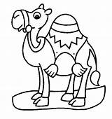 Coloring Pages Camel Color Kids Print Cute Animals sketch template