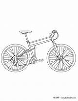 Vtt Bmx Bicicleta Bicicletas Bici Dibujos Fahrrad Ausmalen Gratuit Coloriages Hellokids Drucken Farben Línea sketch template