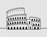 Coliseo Colosseo Colosseum Coliseu Rome Romano Maravillas Monumenti Antigua Monumentos Amphitheater Landmark Yugioh Imagui Anfiteatro Pisa Acolore Imagen Europa Imperio sketch template