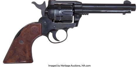 rohm model  single action revolver handguns single action lot  heritage auctions
