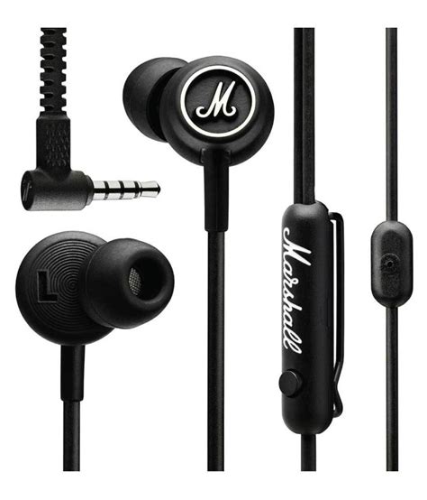 marshall mode  ear wired earphones  mic buy marshall mode