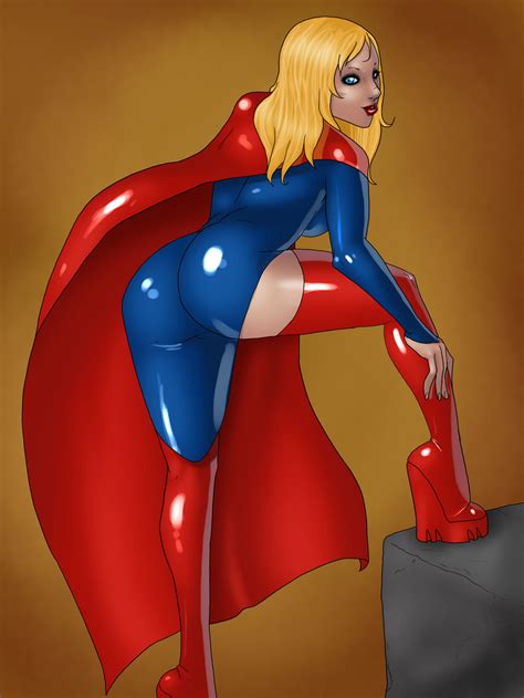 Supergirl Latex Ass Supergirl Porn Pics Compilation