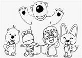 Pororo Coloring Pages Fun Getcolorings sketch template