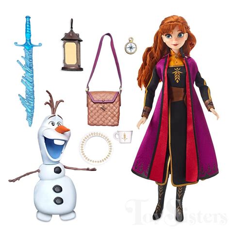 Disney Store Frozen Anna Adventure Playset 2020 Toy Sisters
