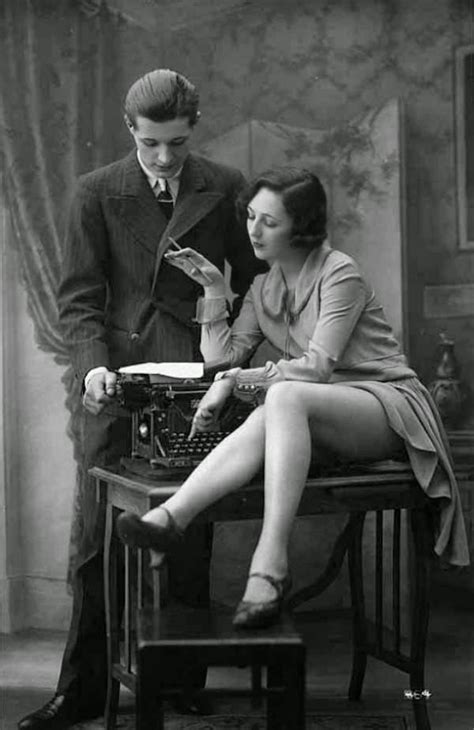 Portraits Of Naughty Typewriters From The 1920s ~ Vintage