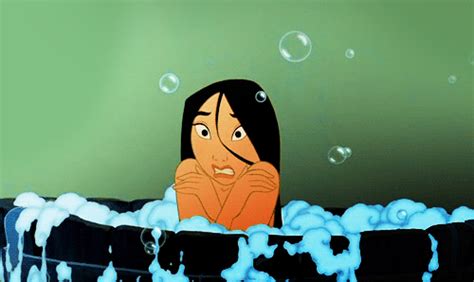 When Mulan Gets Tossed Into A Freezing Bath To Get Ready For Her Test