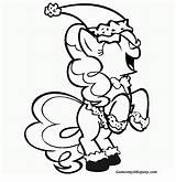 Pony Coloring Little Pages Chirstmas Play Online Gamesmylittlepony sketch template