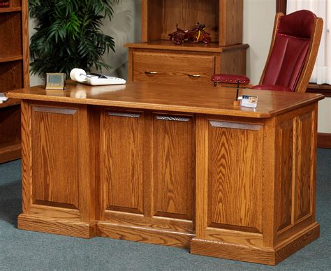 highland solid wood executive desk