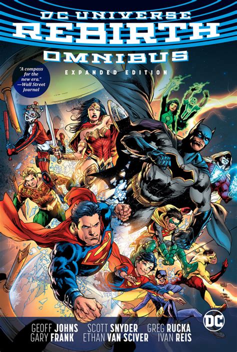 dc universe rebirth omnibus expanded edition 1 hc issue