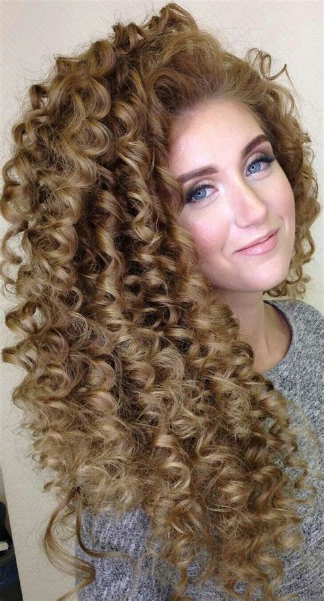 pin  knothead  defined spiral curls great hair big hair spiral