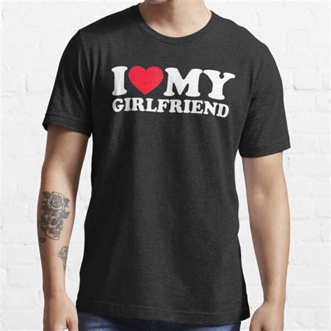 Gilet Classification Sil Vous Plaît Tee Shirt I Love My Girlfriend