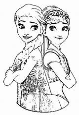 Elsa Frozen Fever Coloring Pages Anna Printable Az Color Print Inspirational Popular Getcolorings Getdrawings Template sketch template