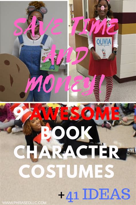 save time  money  awesome diy book character costumes  ideas