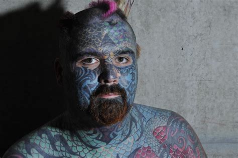 britain s most tattooed man mathew whelan makes space for more