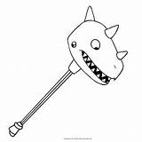 Fortnite Pickaxe Coloring Pages sketch template