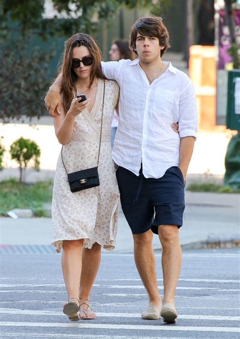 Keira Knightley And James Righton Walking In Nyc