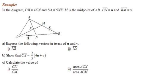 vector geometry solutions examples