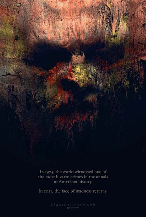 Texas Chainsaw Massacre 2021 Poster Teases New Sequel To Original Film