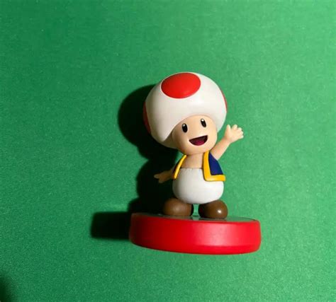 Nintendo Amiibo Toad Super Mario Bros Figure Switch Wii U 3ds 10 00