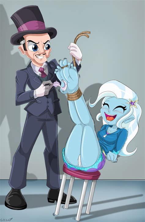 trixie tickled commission by gaggeddude32 on deviantart
