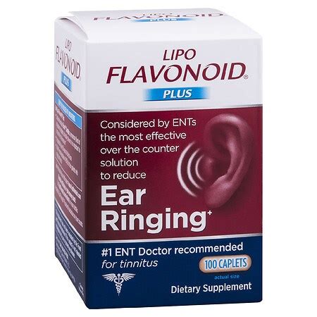 lipo flavonoid  ear health formula dietary supplement caplets walgreens