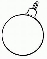Christmas Ornament Coloring Pages Template Ball Ornaments Easy Draw Printable Kids Clipart Printables Popular Designs sketch template