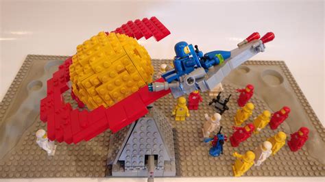 classic space moc updated video  studio file  comments lego