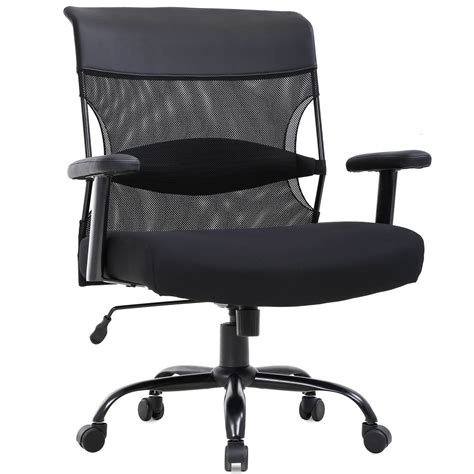 big  tall office chair lbs wide seat desk chair ergonomic computer chair task rolling
