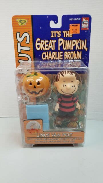Charlie Brown Peanuts It’s The Great Pumpkin Action Figure Moc Memory