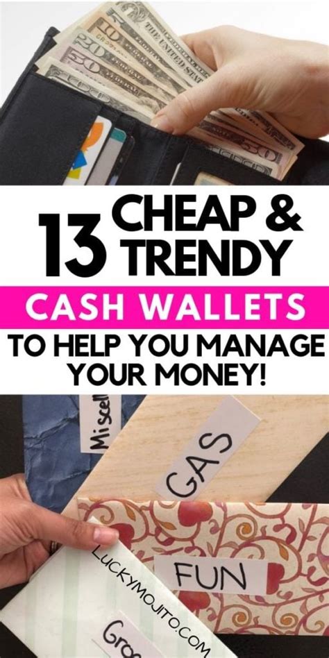 cash envelope system wallets super stylish functional