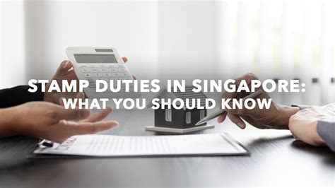 singapores buyers  sellers stamp duty