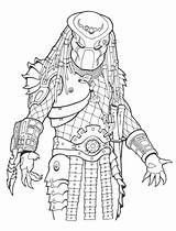 Predator Coloring Pages Color Print Kids sketch template