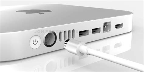 mx mac mini reportedly  feature thinner chassis redesign   magnetic power connector