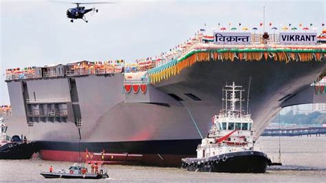 ins vikrant indias  indigenous aircraft carrier    battle ready