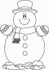 Snowman Coloring Pages Frosty Printable Davemelillo Winter Sheets Christmas Book sketch template