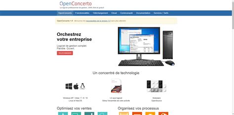 openconcerto le logiciel de gestion d entreprise 100 open source