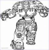 Hulkbuster Buster Been Armor sketch template