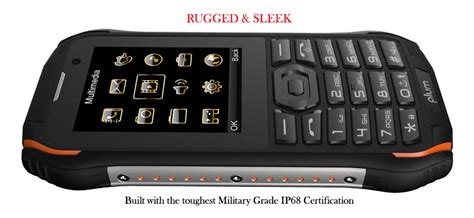 Plum Ram 7 Rugged 3g Gsm Phone Unlocked Ip68 Military Grade Att