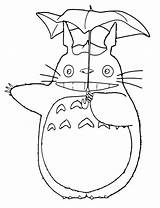 Totoro Vecino Lindo sketch template