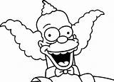 Krusty sketch template