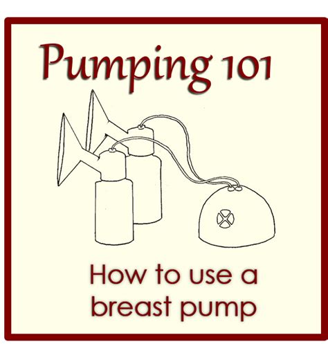 Pumping 101 How To Use A Breast Pump Love And Breast Milk