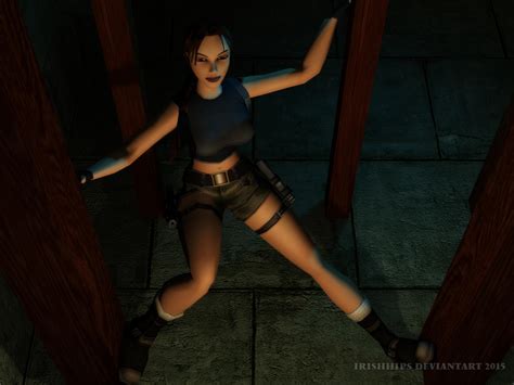 Tomb Raider Classic Hiding Above In Darkness By Irishhips On Deviantart