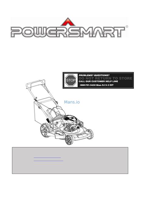 powersmart psm instructions assembly