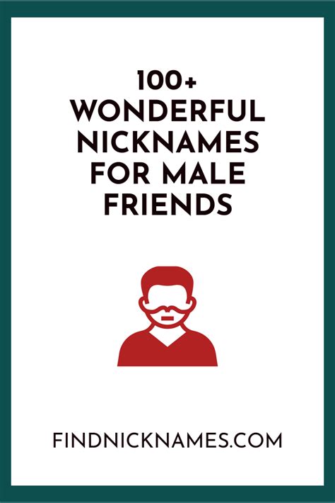 100 wonderful nicknames for male friends funny