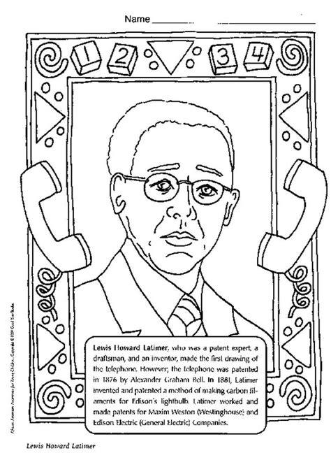 printable black history coloring pages black history month